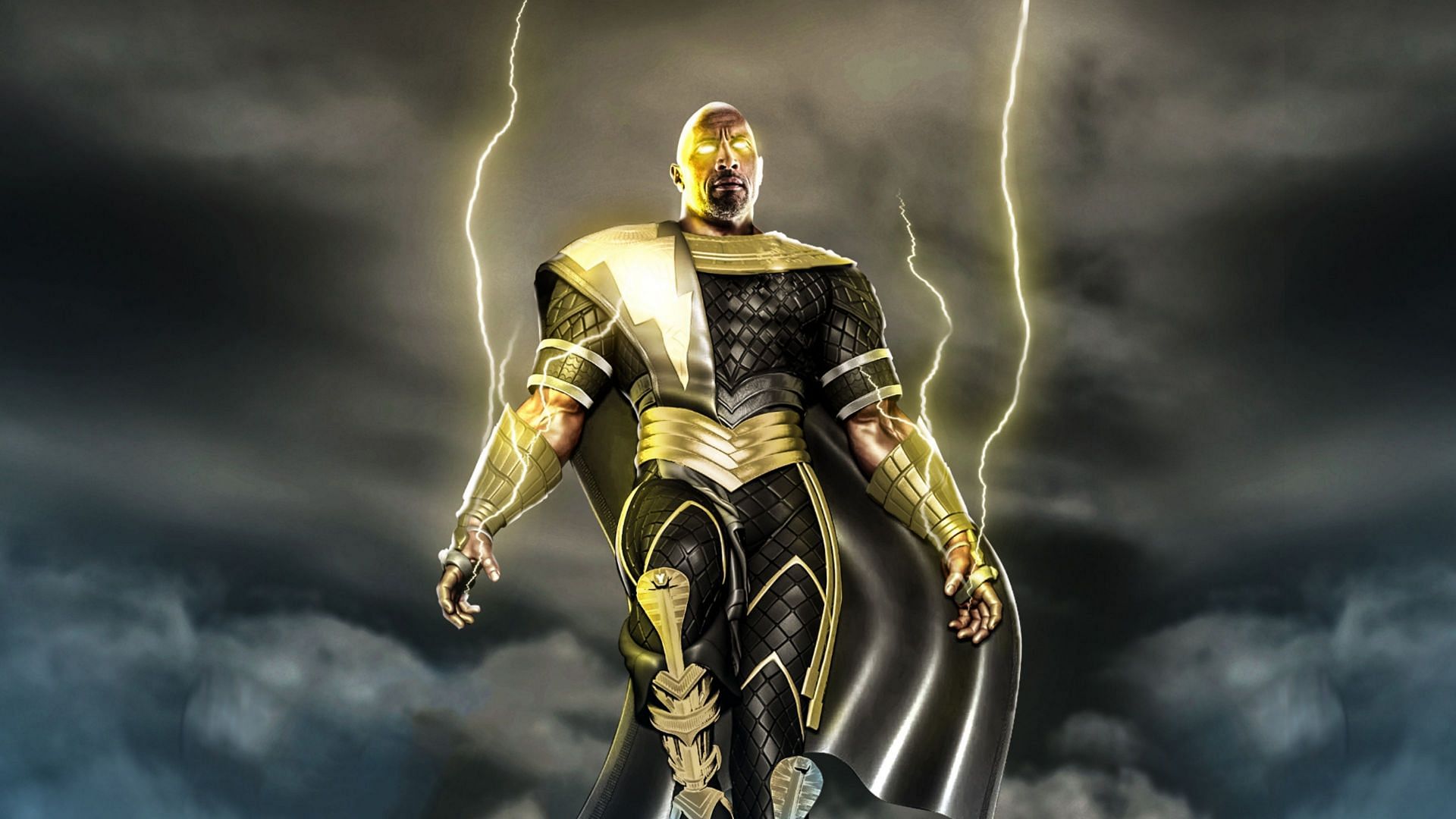 Black Adam is an ancient Egyptian warrior who is granted incredible powers by the wizard Shazam. (Image Via Sportskeeda)